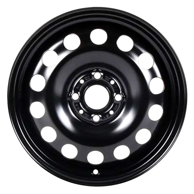 2009 mini cooper wheel 15 black steel 4 lug w59359b 15