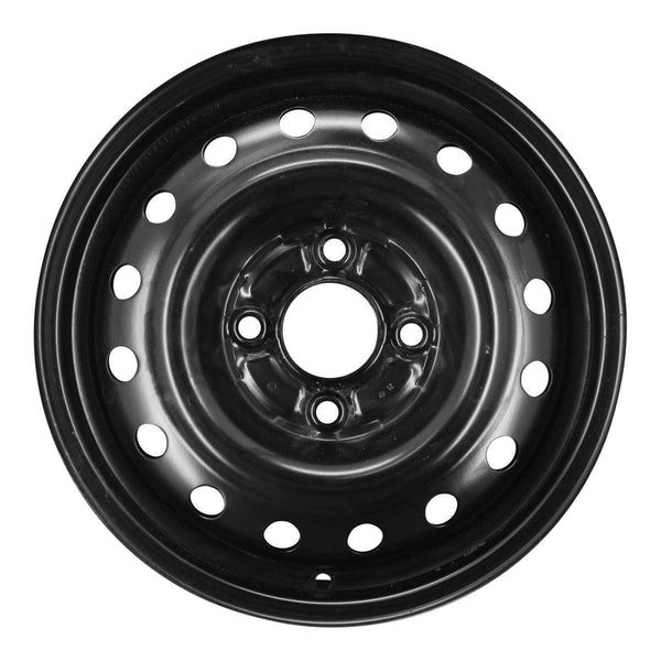 1994 honda accord wheel 15 black steel 4 lug rw63733b 5