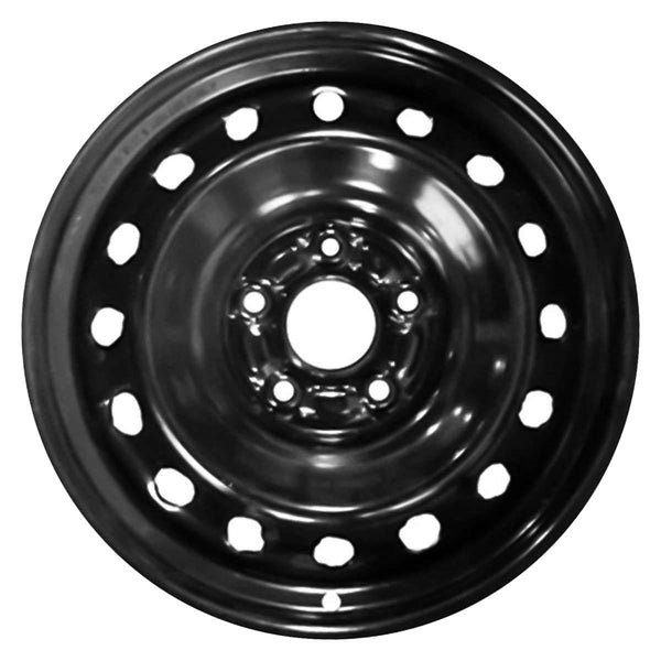 2020 honda civic wheel 16 black steel 5 lug w64096b 5