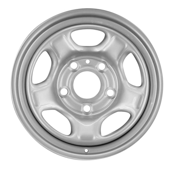 2008 mitsubishi raider wheel 16 silver steel 5 lug w65813s 3