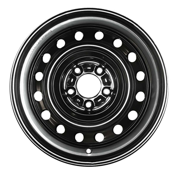 2007 mitsubishi endeavor wheel 17 black steel 5 lug w65848b 4