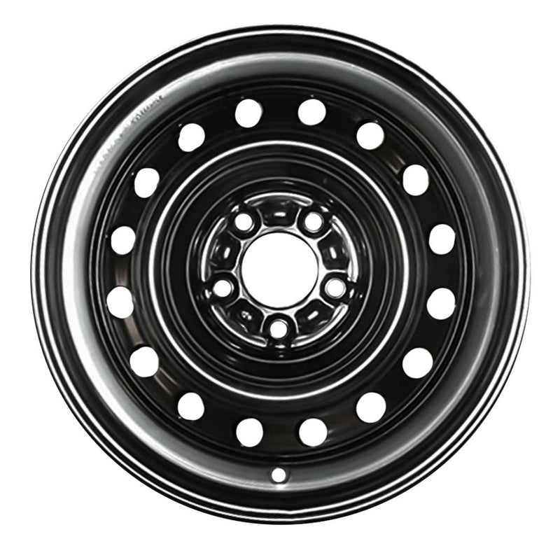 2007 mitsubishi endeavor wheel 17 black steel 5 lug w65848b 4