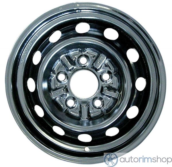 1996 toyota tacoma wheel 14 black steel 5 lug w69342b 2