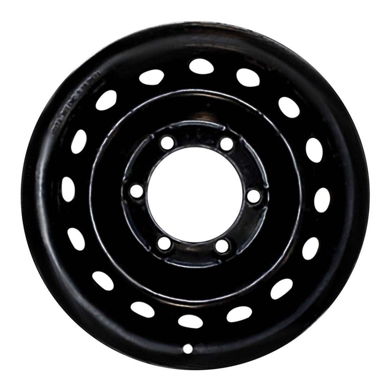 2000 toyota tacoma wheel 15 black steel 6 lug w69349b 4