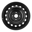 2007 toyota yaris wheel 15 black steel 4 lug rw69502b 2