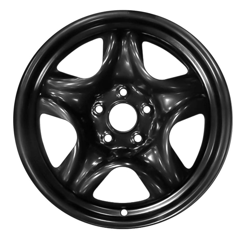 2013 toyota rav4 wheel 17 black steel 5 lug w69625b 1