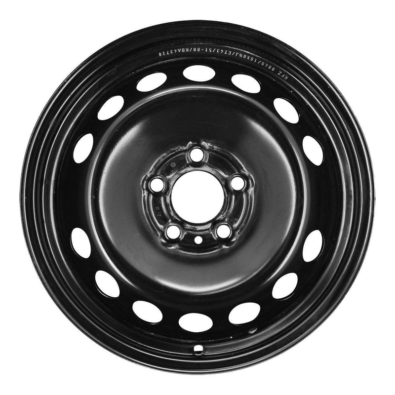 2001 volvo s60 wheel 16 black steel 5 lug rw70202b 20