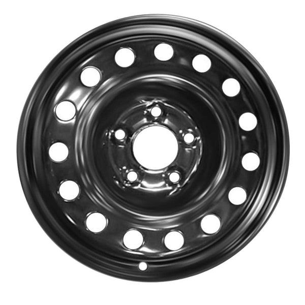 2001 volvo 80 wheel 16 black steel 5 lug w70209b 19