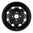 2000 hyundai accent wheel 13 black steel 4 lug rw70682b 1