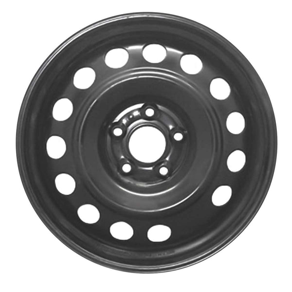 2012 hyundai tucson wheel 17 black steel 5 lug w70793b 3