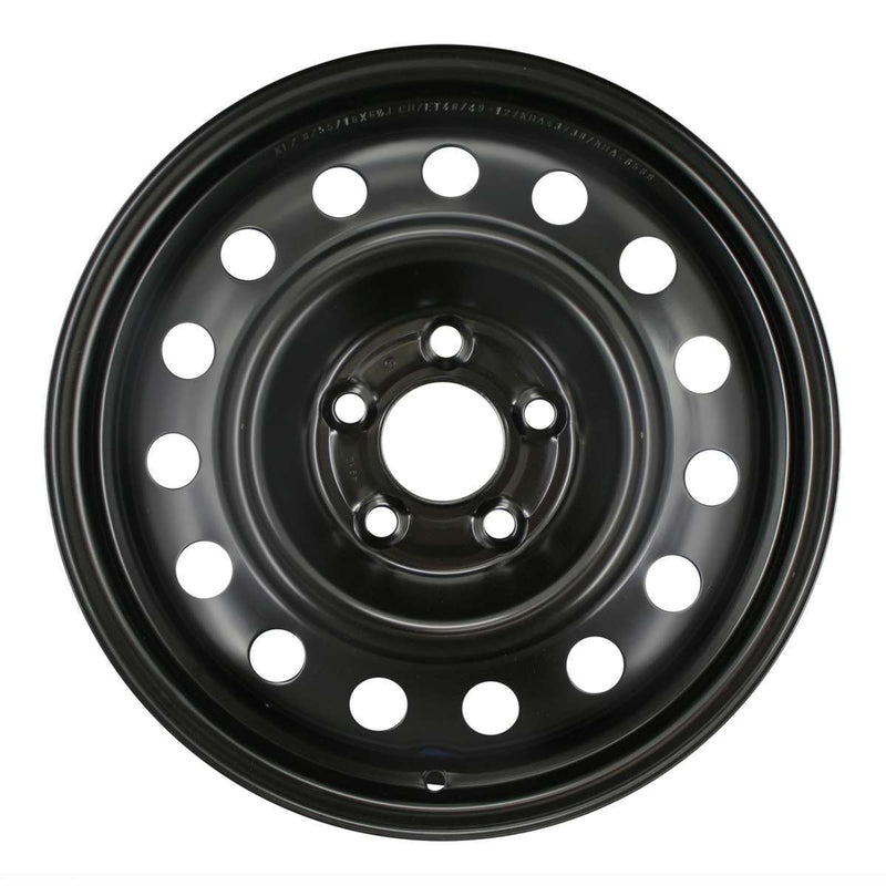 2012 hyundai elantra wheel 16 black steel 5 lug rw70811ab 2