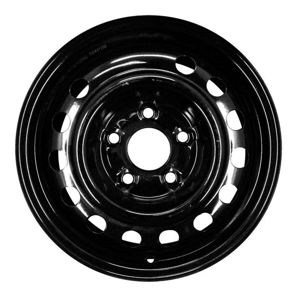 2008 hyundai elantra wheel 15 black steel 5 lug rw70834b 2