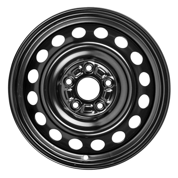 2008 suzuki sx4 wheel 15 black steel 5 lug w72704b 2