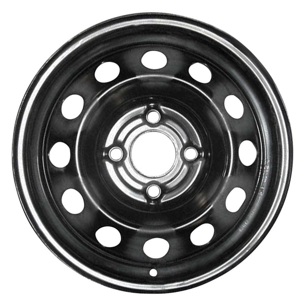 2006 kia spectra wheel 15 black steel 4 lug w74578ab 3