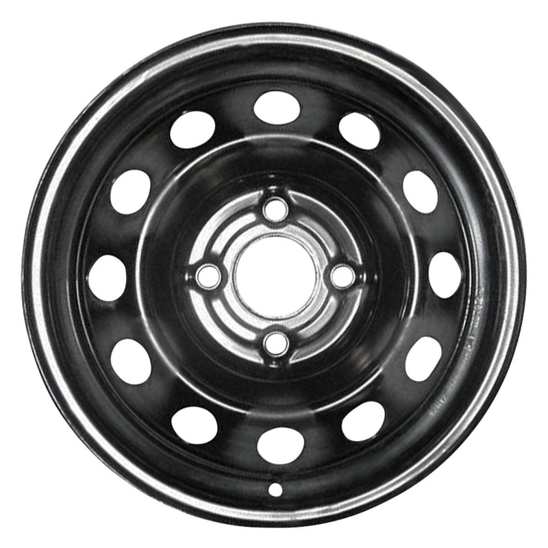 2006 kia spectra wheel 15 black steel 4 lug w74578ab 3