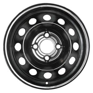 2005 kia spectra wheel 15 black steel 4 lug w74578b 6