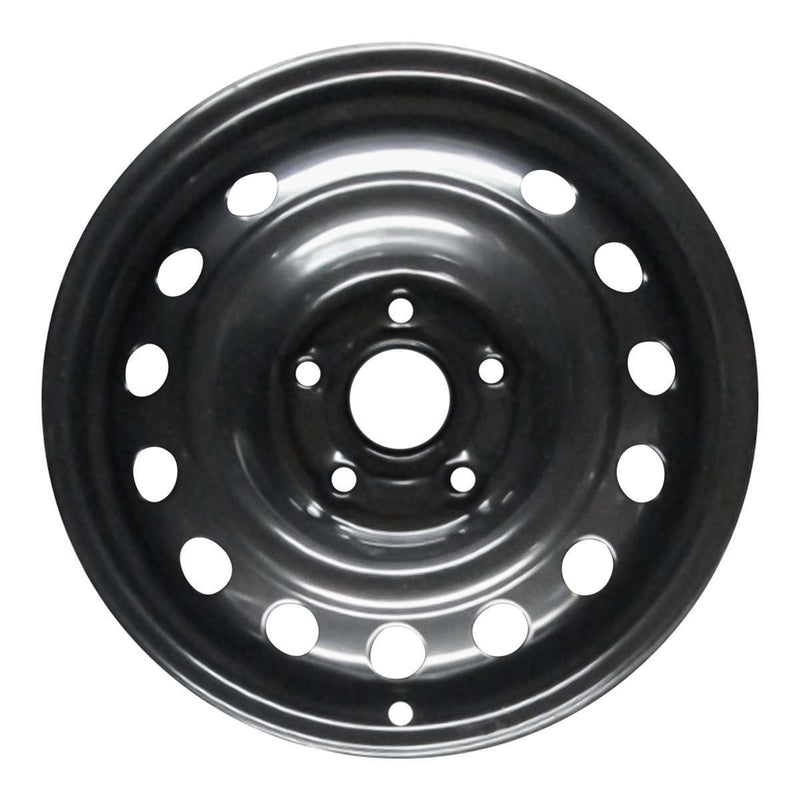 2010 kia soul wheel 15 black steel 5 lug w74700b 1