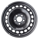 1996 Mercedes E320 Wheel 16" Black Steel 5 Lug W99030B-4