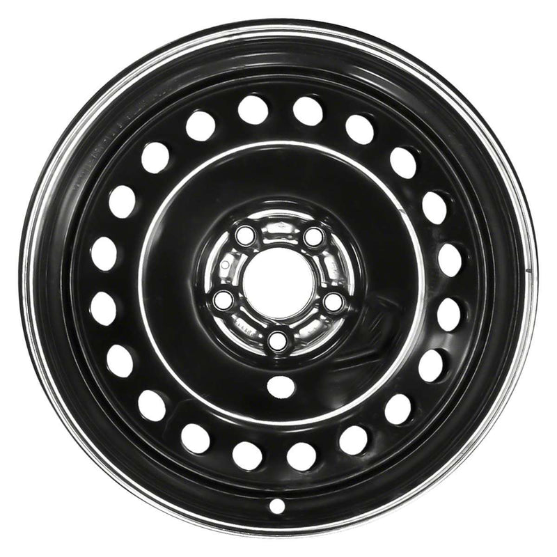 2014 Jeep Cherokee Wheel 17" Black Steel 5 Lug W99051B-1