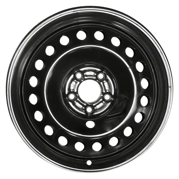 2015 Jeep Cherokee Wheel 17" Black Steel 5 Lug W99051B-2