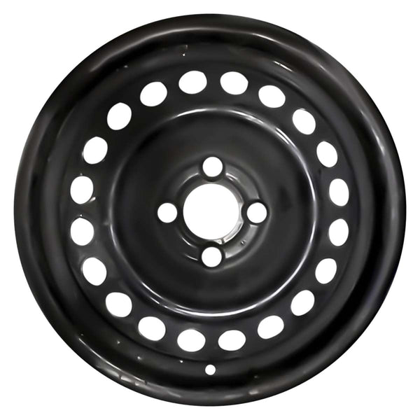 2017 Honda Fit Wheel 15" acero negro 4 lengüetas W99066B-1