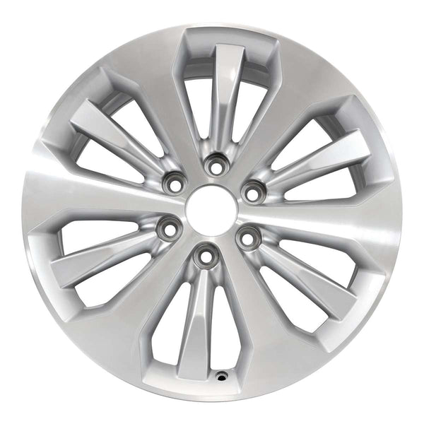 2019 ford f150 wheel 20 machined silver aluminum 6 lug w10006ms 5