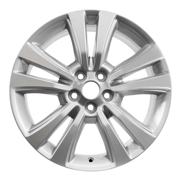 2016 lincoln mkx wheel 18 silver aluminum 5 lug w10071s 1