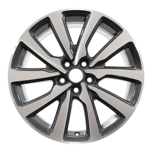 2020 lincoln continental wheel 18 machined charcoal aluminum 5 lug w10087mc 4