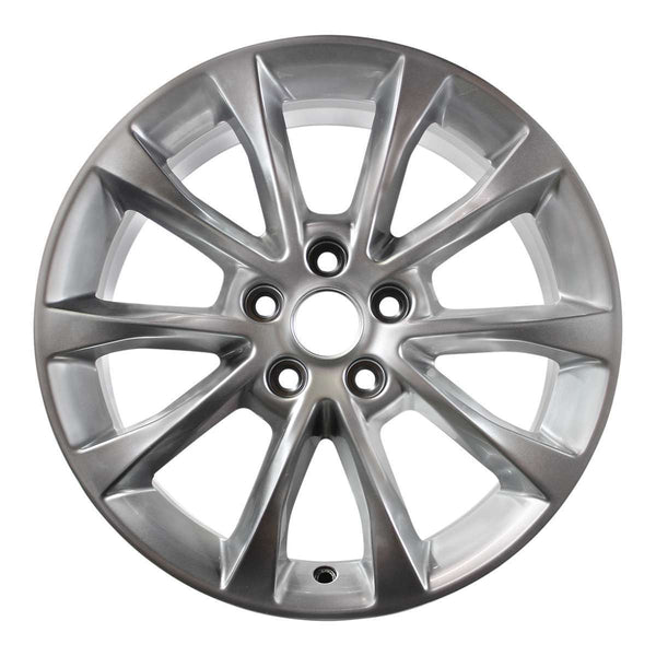 2017 ford fusion wheel 17 hyper aluminum 5 lug w10119h 1