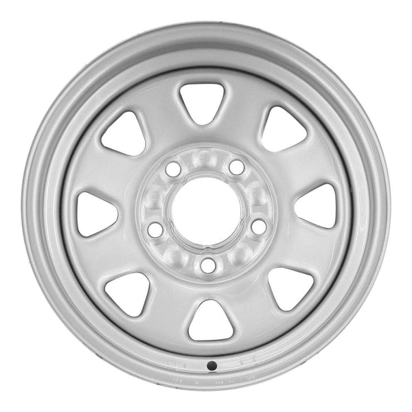 1987 gmc safari wheel 15 silver steel 5 lug w1447s 16