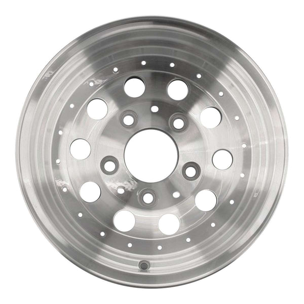 1992 ford bronco wheel 15 machined silver aluminum 5 lug w1701ms 2