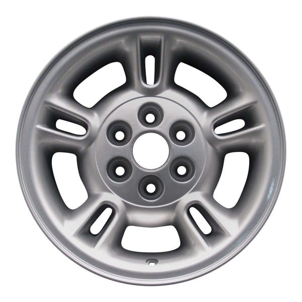 1999 dodge dakota wheel 15 silver aluminum 6 lug w2082s 6