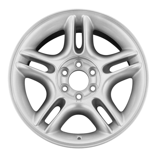 2002 dodge dakota wheel 17 silver aluminum 6 lug w2105s 11