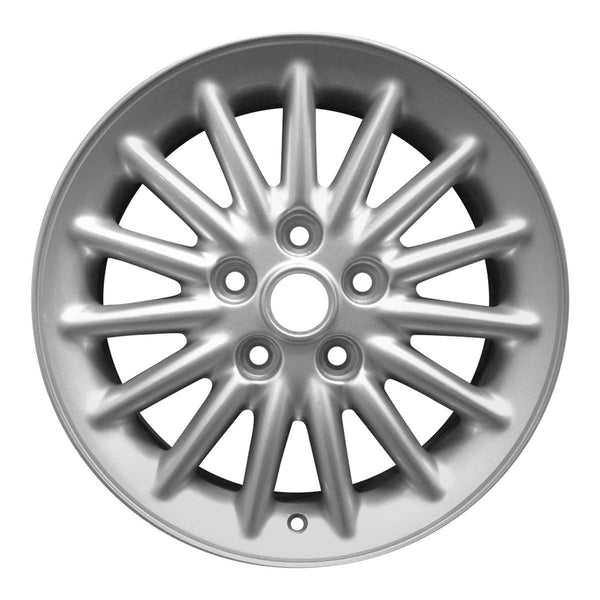 1999 chrysler town wheel 16 silver aluminum 5 lug w2107s 1