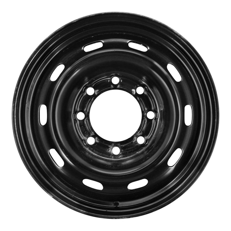 2011 dodge ram wheel 17 black steel 8 lug w2185b 20