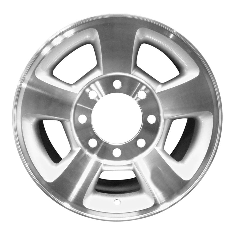 2006 dodge ram wheel 17 machined silver aluminum 8 lug w2187ms 21