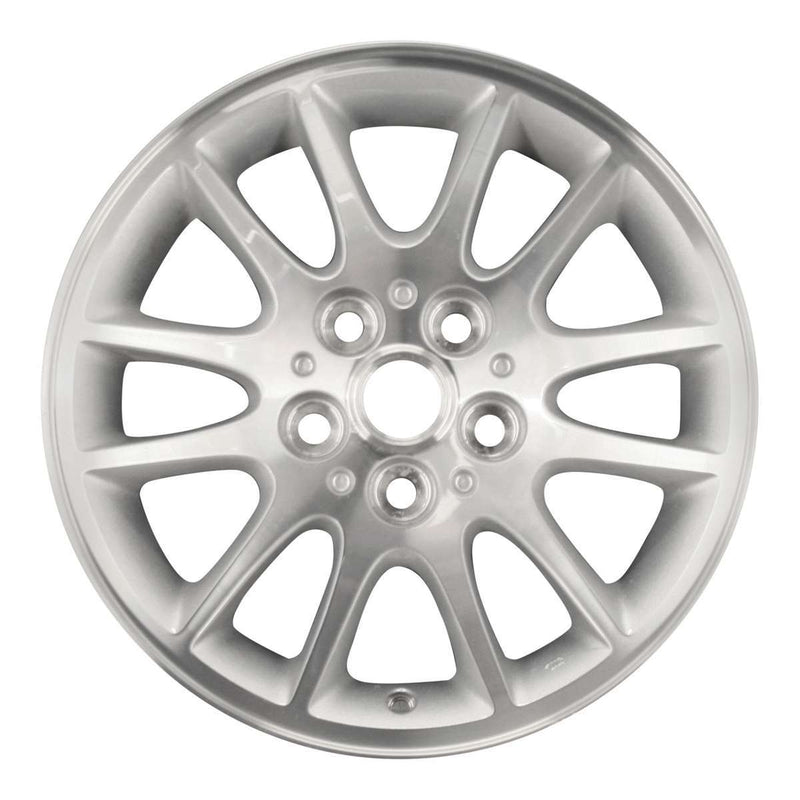 2005 chrysler sebring wheel 16 machined silver aluminum 5 lug w2207ms 3