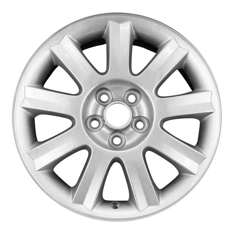 2005 chrysler sebring wheel 16 silver aluminum 5 lug w2210s 4