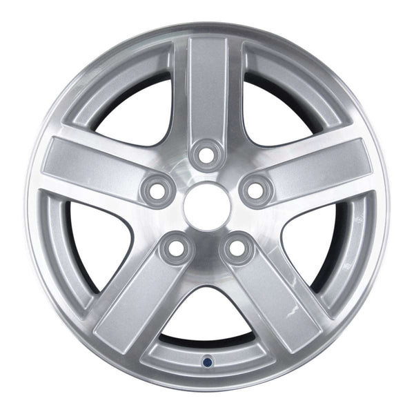 2004 dodge durango wheel 17 machined silver aluminum 5 lug rw2212ms 1