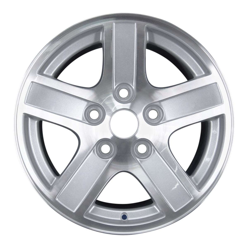 2007 dodge durango wheel 17 machined silver aluminum 5 lug rw2212ms 4