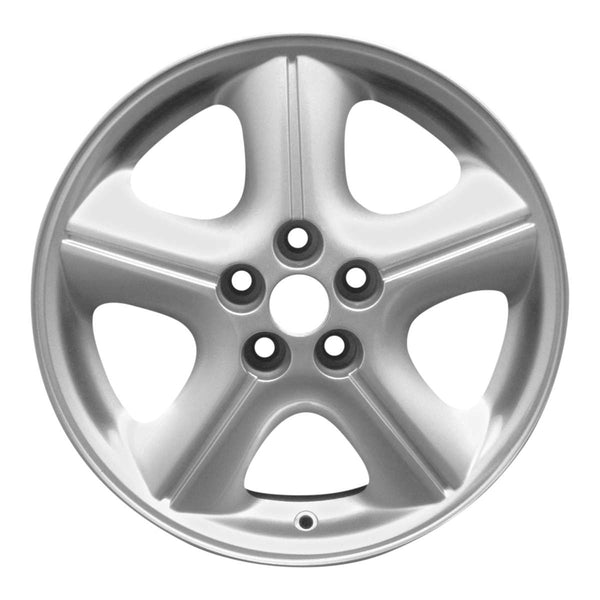 2004 dodge stratus wheel 16 silver aluminum 5 lug w2226s 1