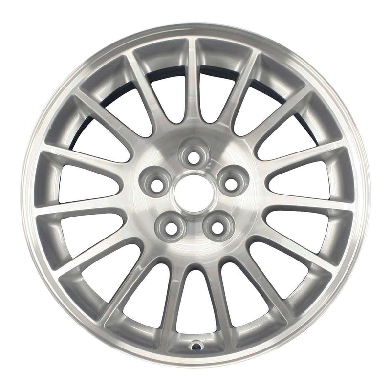 2005 chrysler sebring wheel 16 machined silver aluminum 5 lug w2228ms 2