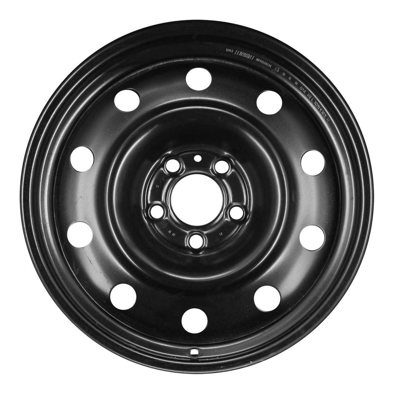 2006 chrysler 300 wheel 17 black steel 5 lug w2240b 12