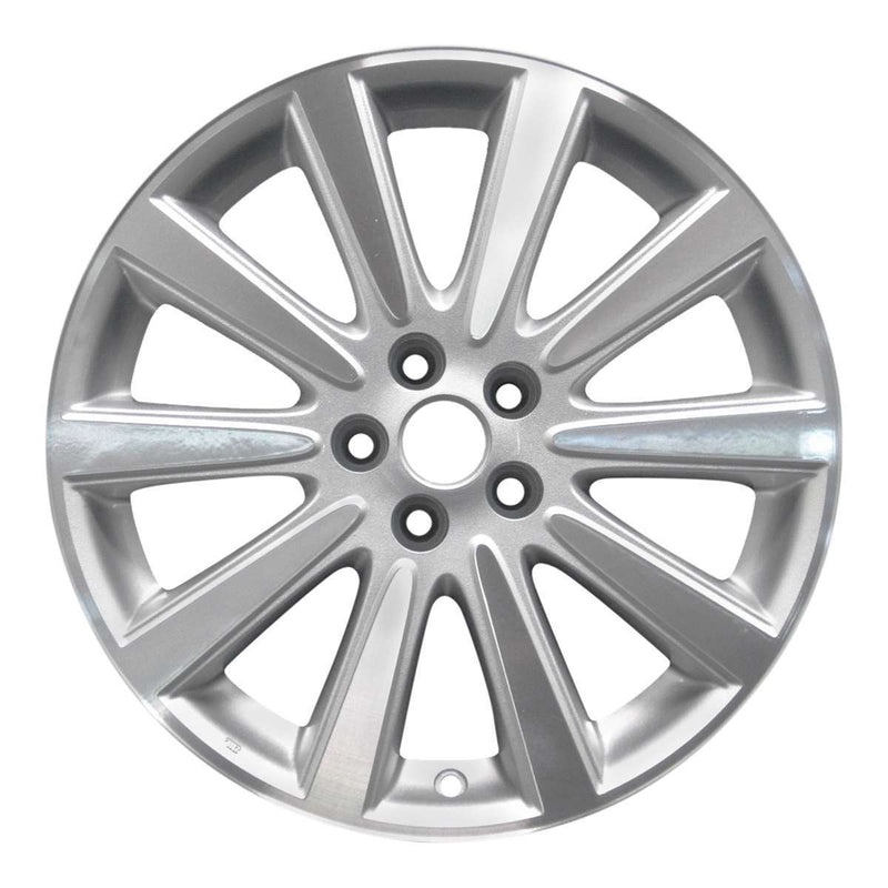 2005 chrysler sebring wheel 17 machined silver aluminum 5 lug w2268ms 1