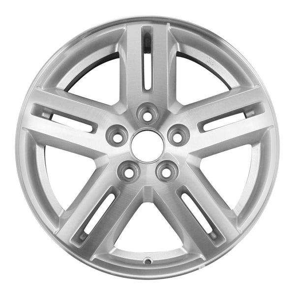 2008 dodge avenger wheel 17 machined silver aluminum 5 lug w2308ms 1