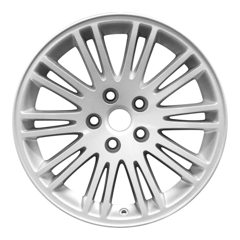 2005 chrysler 300 wheel 17 silver aluminum 5 lug w2324s 4