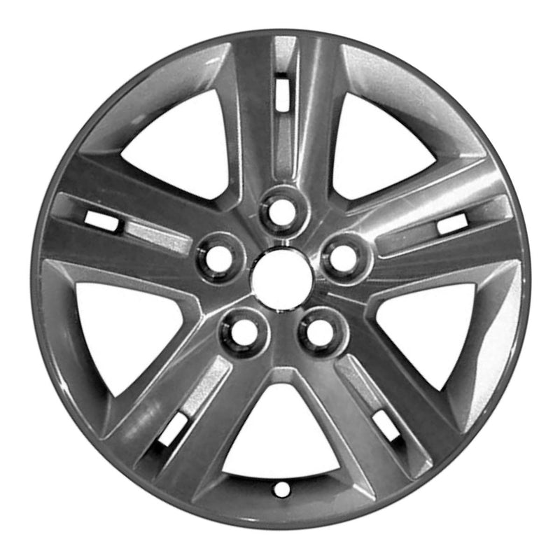 2011 dodge grand wheel 17 machined charcoal aluminum 5 lug w2335mc 4