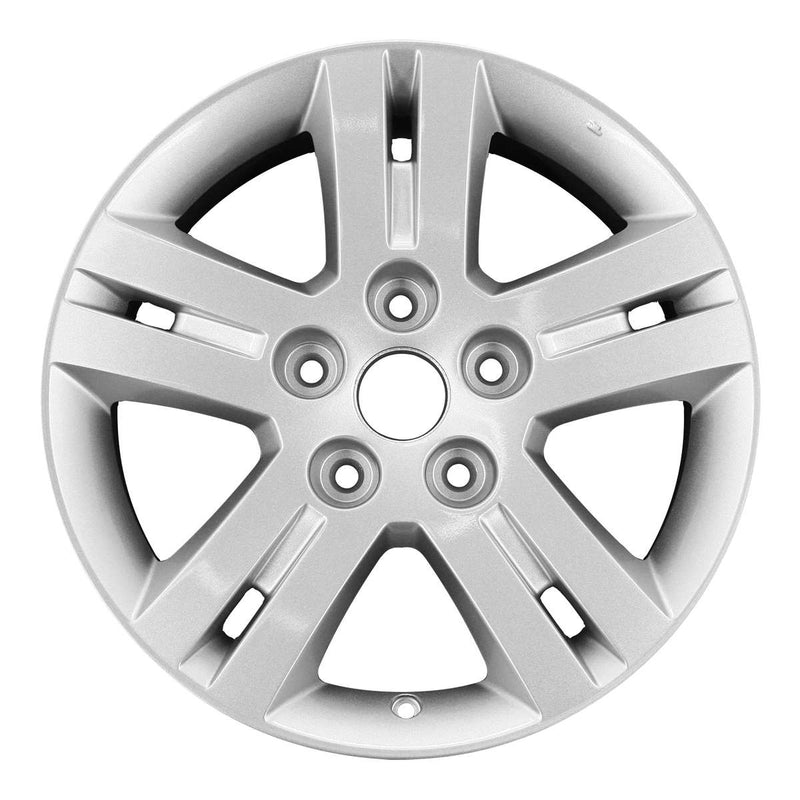 2010 dodge grand wheel 17 silver aluminum 5 lug w2335s 3