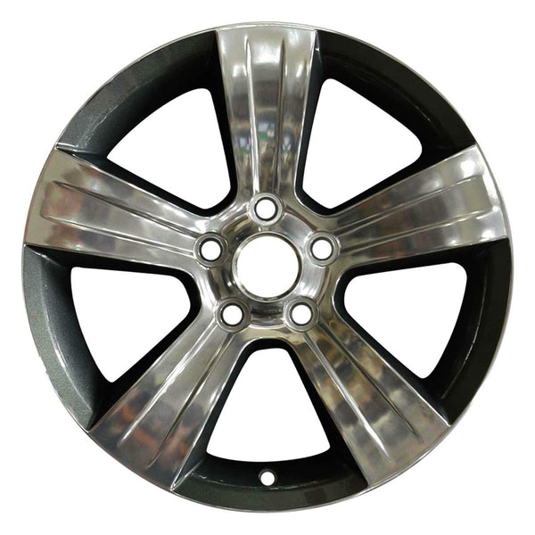 2013 dodge caliber wheel 17 polished silver aluminum 5 lug rw2380aps 18