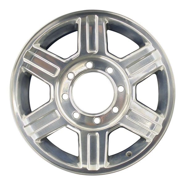 2011 dodge ram wheel 17 polished aluminum 8 lug w2384p 2